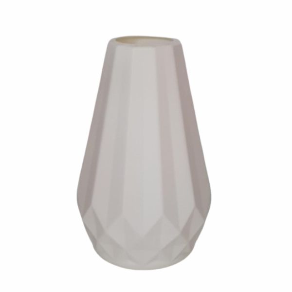 Vaso Branco Solitária